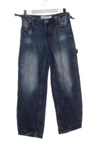 Blugi pentru copii Bershka, Mărime 10-11y/ 146-152 cm, Culoare Albastru, Preț 129,48 Lei