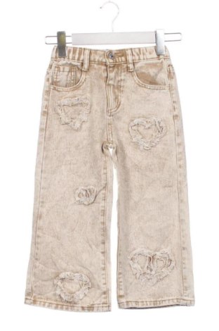 Detské džínsy  SHEIN, Veľkosť 5-6y/ 116-122 cm, Farba Béžová, Cena  19,95 €