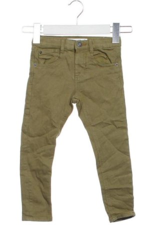 Blugi pentru copii Zara, Mărime 3-4y/ 104-110 cm, Culoare Verde, Preț 56,99 Lei