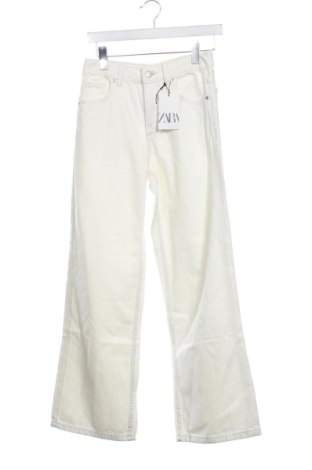 Kinderjeans Zara, Größe 13-14y/ 164-168 cm, Farbe Weiß, Preis € 21,00