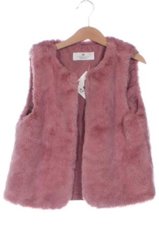 Kinderweste H&M, Größe 8-9y/ 134-140 cm, Farbe Rosa, Preis 13,99 €
