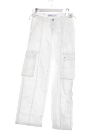 Detské nohavice  Bershka, Veľkosť 10-11y/ 146-152 cm, Farba Biela, Cena  12,95 €