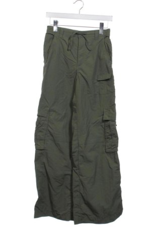 Pantaloni pentru copii H&M, Mărime 15-18y/ 170-176 cm, Culoare Verde, Preț 55,91 Lei