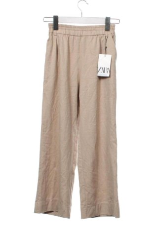Gyerek nadrág Zara, Méret 8-9y / 134-140 cm, Szín Bézs, Ár 6 612 Ft