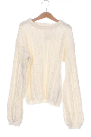 Kinderpullover H&M, Größe 8-9y/ 134-140 cm, Farbe Weiß, Preis 10,08 €