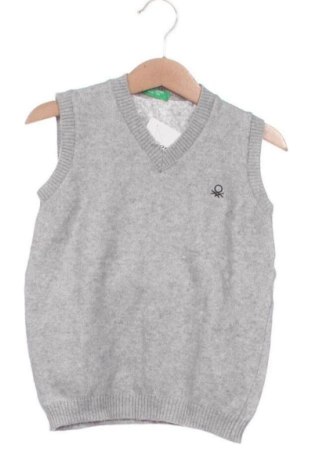 Παιδικό πουλόβερ United Colors Of Benetton, Μέγεθος 4-5y/ 110-116 εκ., Χρώμα Γκρί, Τιμή 14,99 €
