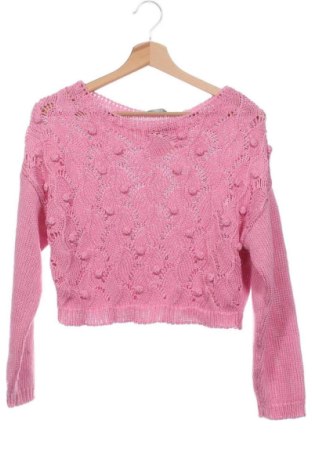 Kinderpullover United Colors Of Benetton, Größe 11-12y/ 152-158 cm, Farbe Rosa, Preis 15,99 €