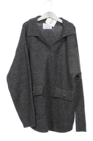Dziecięcy sweter Zara, Rozmiar 11-12y/ 152-158 cm, Kolor Szary, Cena 44,20 zł