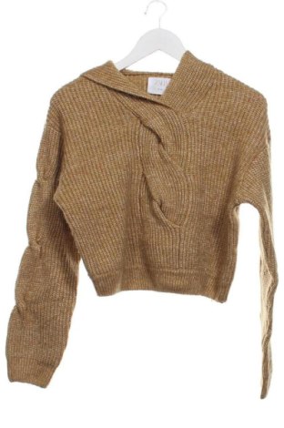 Gyerek pulóver Zara, Méret 12-13y / 158-164 cm, Szín Barna, Ár 3 306 Ft