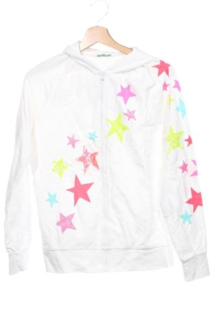 Детски суитшърт United Colors Of Benetton, Размер 13-14y/ 164-168 см, Цвят Бял, Цена 12,27 €