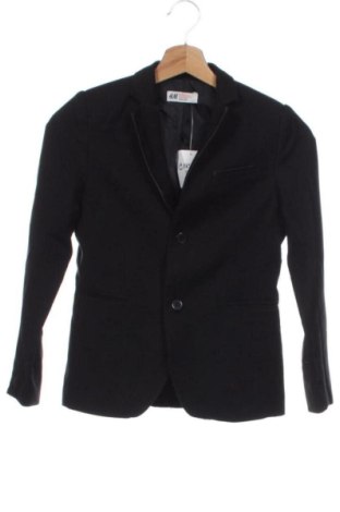 Kindersakko H&M, Größe 8-9y/ 134-140 cm, Farbe Schwarz, Preis 16,00 €