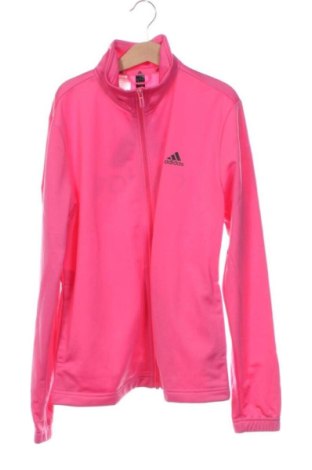 Детско спортно горнище Adidas, Размер 10-11y/ 146-152 см, Цвят Розов, Цена 17,00 €