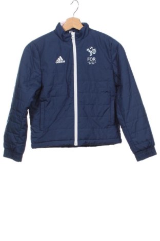 Παιδικό μπουφάν Adidas, Μέγεθος 8-9y/ 134-140 εκ., Χρώμα Μπλέ, Τιμή 32,99 €