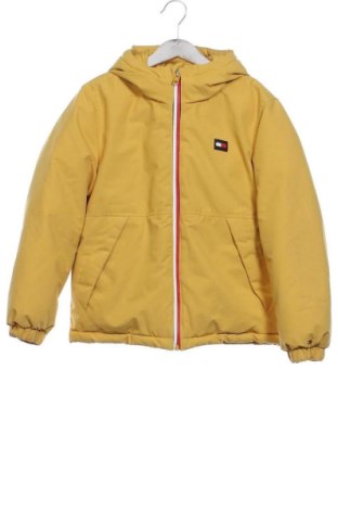 Dziecięca kurtka Tommy Hilfiger, Rozmiar 6-7y/ 122-128 cm, Kolor Żółty, Cena 317,61 zł