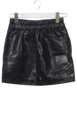 Fustă de piele Bershka, Mărime XS, Culoare Negru, Preț 51,00 Lei