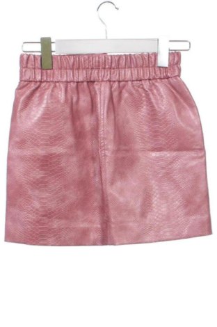 Fustă de piele Bershka, Mărime XS, Culoare Roz, Preț 51,00 Lei