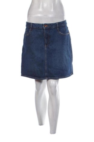Fustă de piele Camaieu, Mărime M, Culoare Albastru, Preț 174,33 Lei