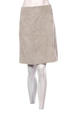 Fustă de piele Hallhuber, Mărime XL, Culoare Gri, Preț 290,89 Lei