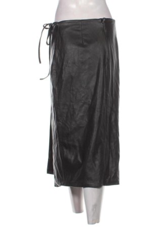 Kožená sukňa  Stradivarius, Veľkosť L, Farba Čierna, Cena  13,95 €