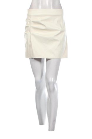 Kožená sukně  Unbranded, Velikost M, Barva Krémová, Cena  289,00 Kč