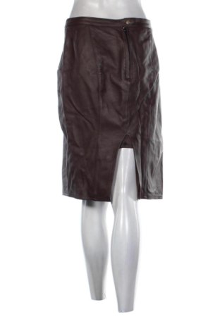 Skórzana spódnica Unbranded, Rozmiar L, Kolor Brązowy, Cena 52,42 zł