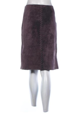 Fustă de piele Vero Moda, Mărime M, Culoare Mov, Preț 144,30 Lei