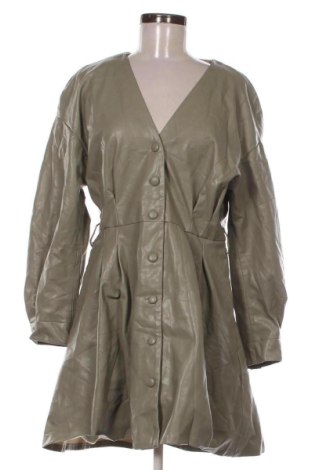 Rochie de piele Zara, Mărime XL, Culoare Verde, Preț 85,99 Lei