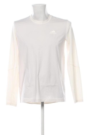 Herren Shirt Adidas, Größe M, Farbe Ecru, Preis € 27,99