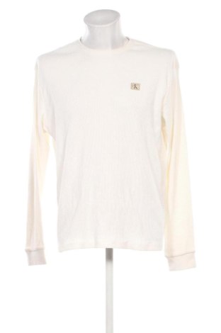 Bluză de bărbați Calvin Klein Jeans, Mărime M, Culoare Alb, Preț 294,99 Lei