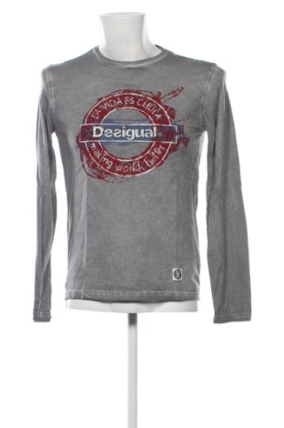 Férfi blúz Desigual, Méret S, Szín Szürke, Ár 8 678 Ft