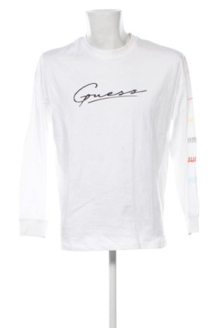 Męska bluzka Guess, Rozmiar S, Kolor Biały, Cena 193,99 zł