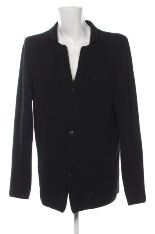 Herren Strickjacke Jack & Jones, Größe L, Farbe Schwarz, Preis 20,90 €