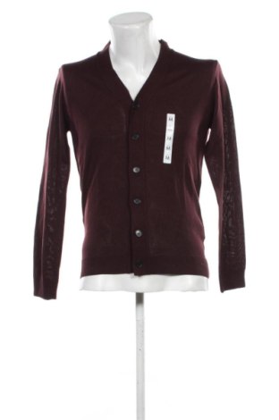 Jachetă tricotată de bărbați Zara, Mărime M, Culoare Roșu, Preț 160,06 Lei