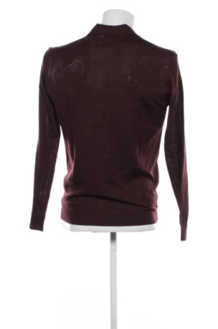 Jachetă tricotată de bărbați Zara, Mărime M, Culoare Roșu, Preț 160,06 Lei