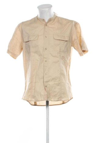 Męska koszula Angelo Litrico, Rozmiar M, Kolor Beżowy, Cena 78,99 zł