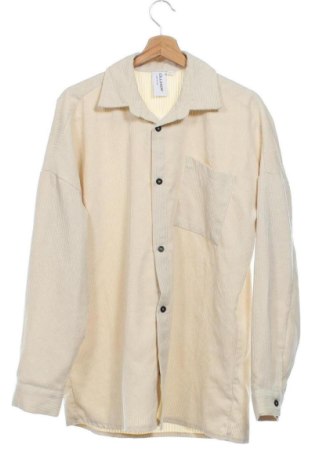 Cămașă de bărbați Collusion, Mărime XXS, Culoare Ecru, Preț 78,20 Lei