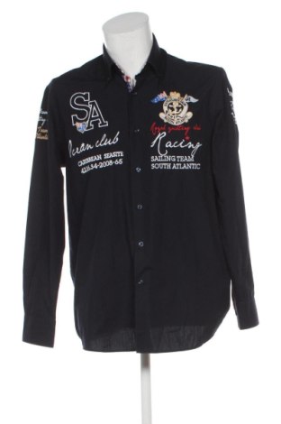 Męska koszula Commander, Rozmiar M, Kolor Niebieski, Cena 78,99 zł