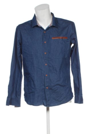 Herrenhemd Coofandy, Größe L, Farbe Blau, Preis 19,99 €