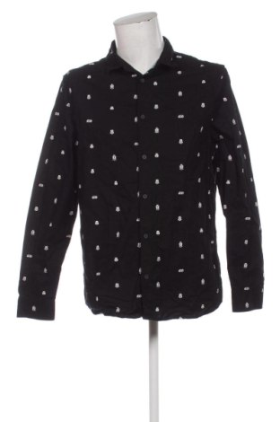 Cămașă de bărbați H&M, Mărime XL, Culoare Negru, Preț 65,99 Lei