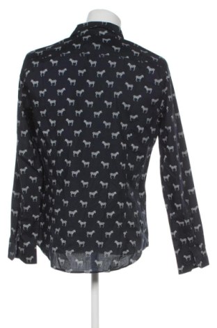 Męska koszula H&M, Rozmiar L, Kolor Niebieski, Cena 78,99 zł