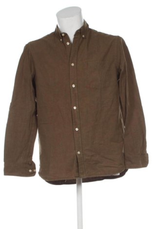 Herrenhemd H&M L.O.G.G., Größe L, Farbe Grün, Preis 15,00 €