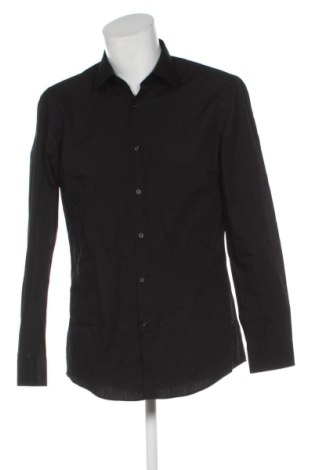 Cămașă de bărbați Hugo Boss, Mărime L, Culoare Negru, Preț 326,99 Lei