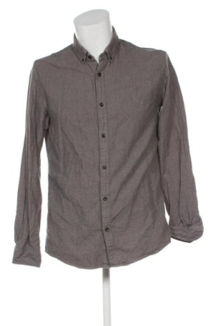 Herrenhemd Jack & Jones, Größe L, Farbe Grau, Preis 17,00 €