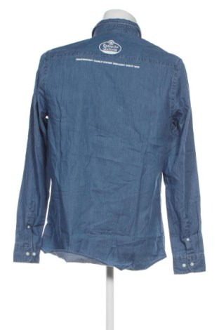 Cămașă de bărbați Kariban, Mărime L, Culoare Albastru, Preț 145,99 Lei