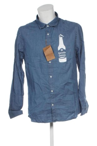 Herrenhemd Kariban, Größe XL, Farbe Blau, Preis 30,99 €