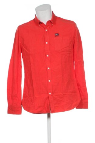 Herrenhemd New Zealand Auckland, Größe M, Farbe Rot, Preis € 83,99