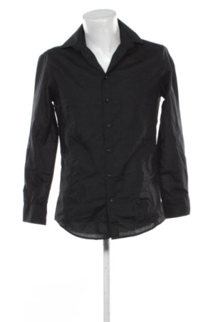 Cămașă de bărbați Piazza Italia, Mărime M, Culoare Negru, Preț 91,99 Lei