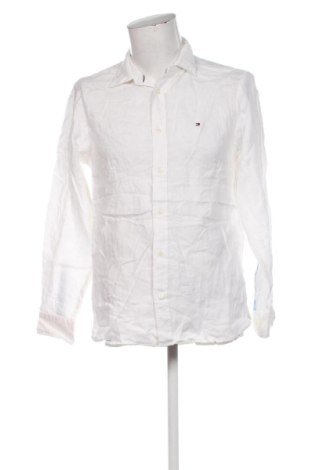 Cămașă de bărbați Tommy Hilfiger, Mărime M, Culoare Alb, Preț 196,99 Lei