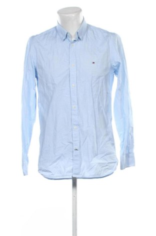 Męska koszula Tommy Hilfiger, Rozmiar L, Kolor Niebieski, Cena 205,00 zł