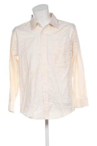 Herrenhemd Unbranded, Größe L, Farbe Beige, Preis 19,99 €